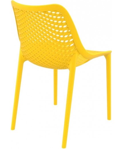Καρέκλα Πολυπροπυλενίου Air Yellow 50X60X82εκ.