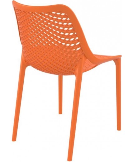 Καρέκλα Πολυπροπυλενίου 4τμχ Air Orange 50X60X82εκ.