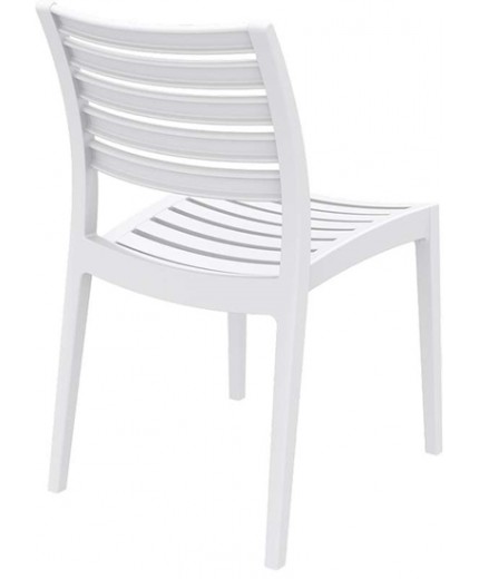 Καρέκλα Πολυπροπυλενίου Ares White 48Χ58Χ82εκ.