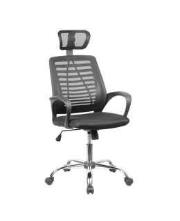 Καρέκλα Γραφείου A4350 Μαύρο mesh