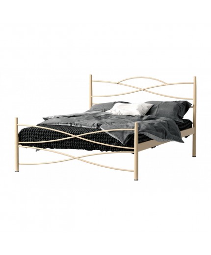 Μεταλλικό κρεβάτι Νο105 ελληνικής κατασκευής 90X190